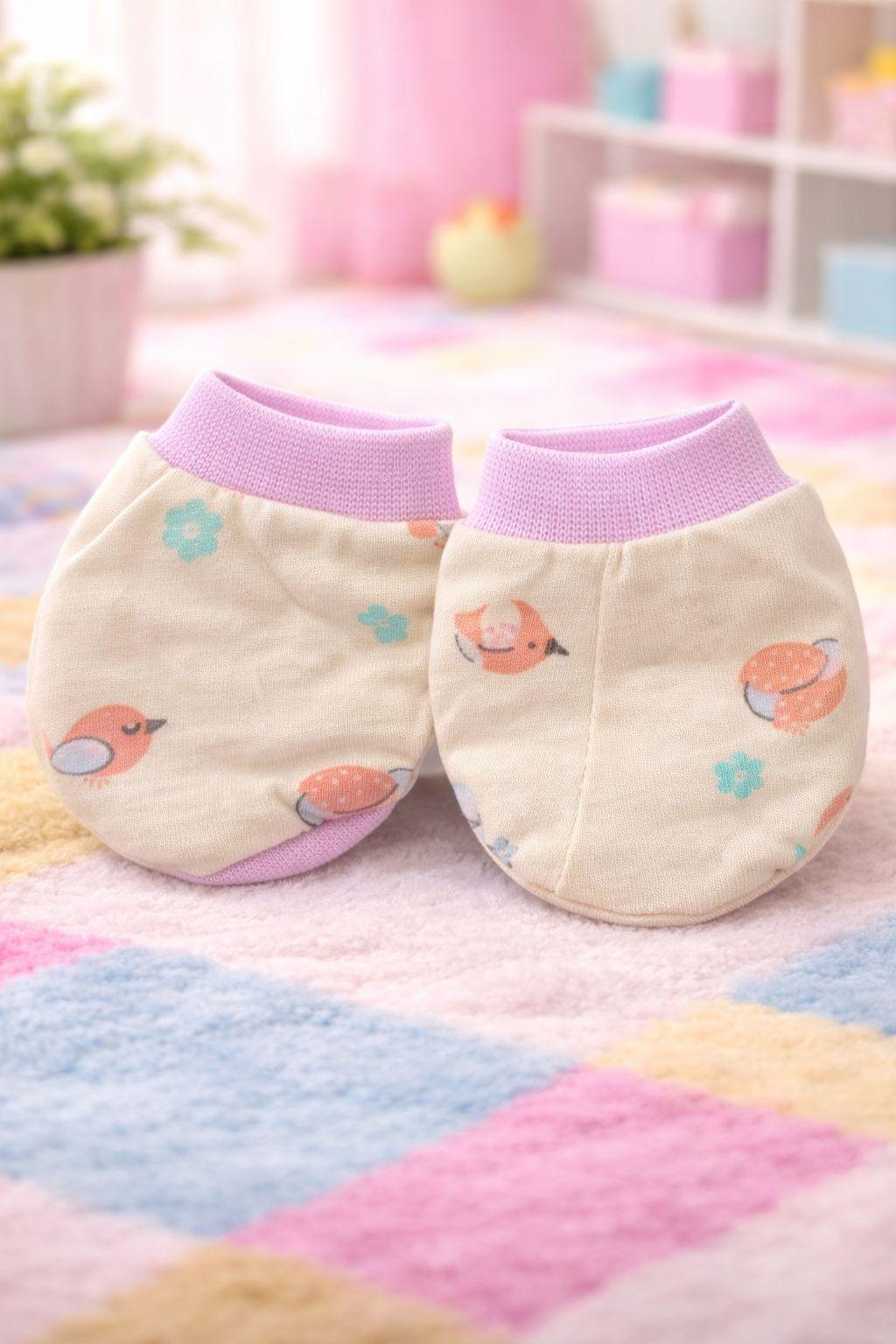 Booties and Mittens Set for Newborns