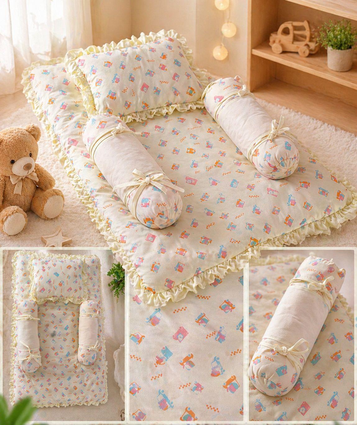 Bedding Set With Bolsters